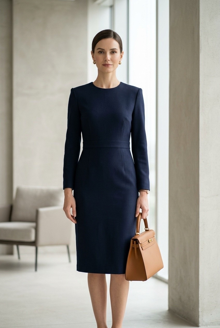 A refined dress is one of the strongest pieces in a workwear capsule. It gives you structure, polish, and ease in one move. Paired with a structured bag and clean accessories, it becomes the kind of foundation that makes the whole wardrobe feel sharper, calmer, and more expensive.

Save this as your reminder: one refined dress can do a lot of the work. Shop the capsule edit on LTK.

#LTKWorkwear