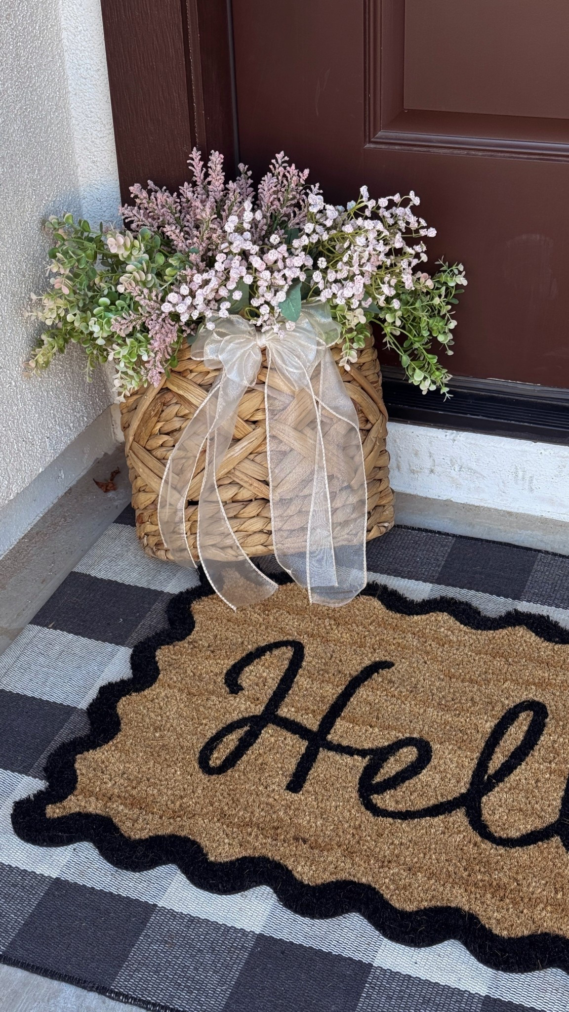 Spring floral basket for the front door 🌷 


Spring florals 
Faux florals 
Spring decor 
Front door decor 
Spring wreath 
Hanging basket 
Spring inspo 
Spring home inspo 

#LTKSpringSale #LTKSeasonal #LTKHome
