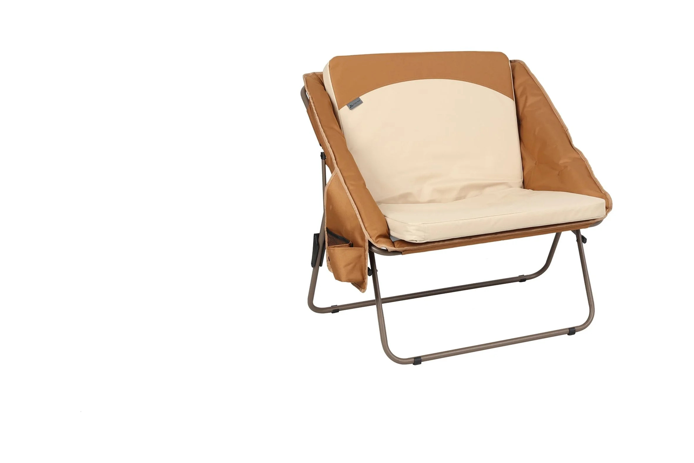 Ozark Trail Camping Chair, Brown and Beige, Adult, 16.4lbs | Walmart (US)