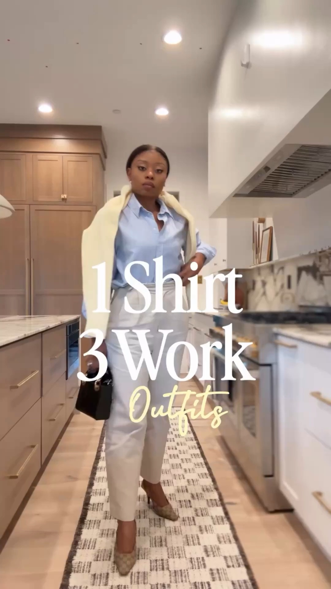 Dressing for work during these weather swings has been a struggle 😭

So I took one striped button down and styled it 3 different ways for those cold mornings, warm afternoons, and over-air-conditioned offices.

Which look is your vibe: 1, 2, or 3?

Comment “WORK” and I’ll DM you the details to these looks

 #workoutfitideas #capsulewardrobe