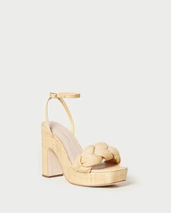 Fae Natural Platform Heel | Loeffler Randall