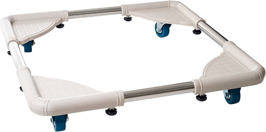 STALWART Dolly Cart – Mobile Rolling Cart with Adjustable Base and 4-Locking Wheels for Moving ... | Amazon (US)