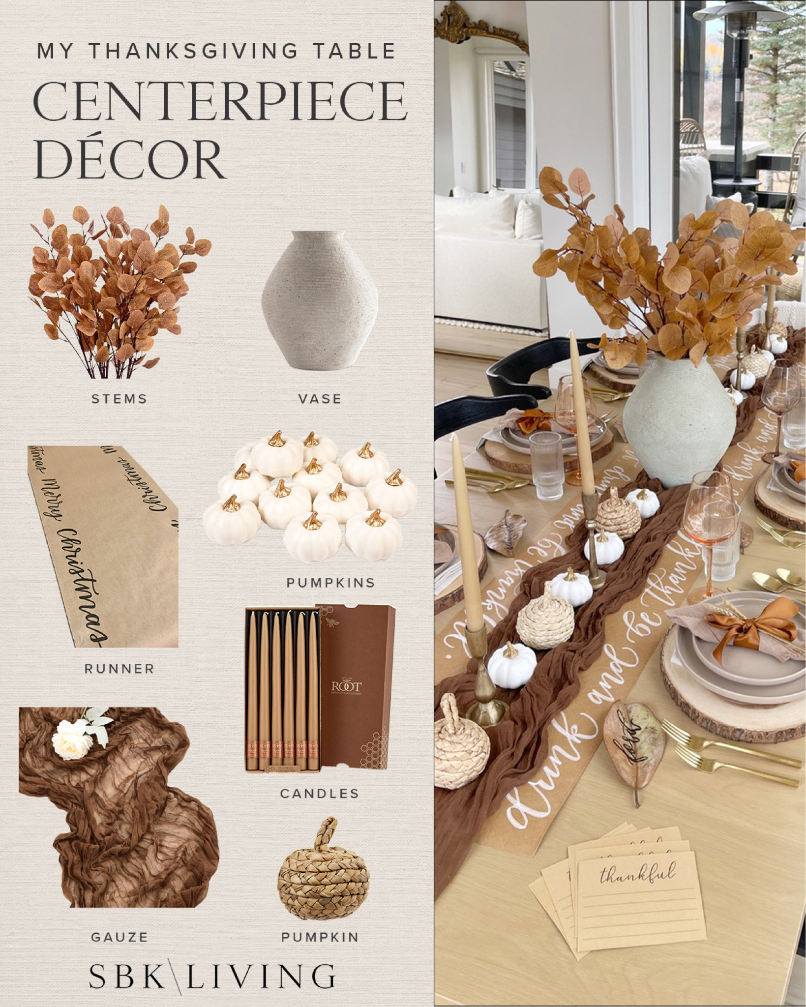 HOME \ thanksgiving table centerpiece🍂🦃 decor finds from Amazon and Walmart!

Fall 
Dining room
Pumpkins 
Stems vase 

#LTKhome #LTKSeasonal #LTKparties