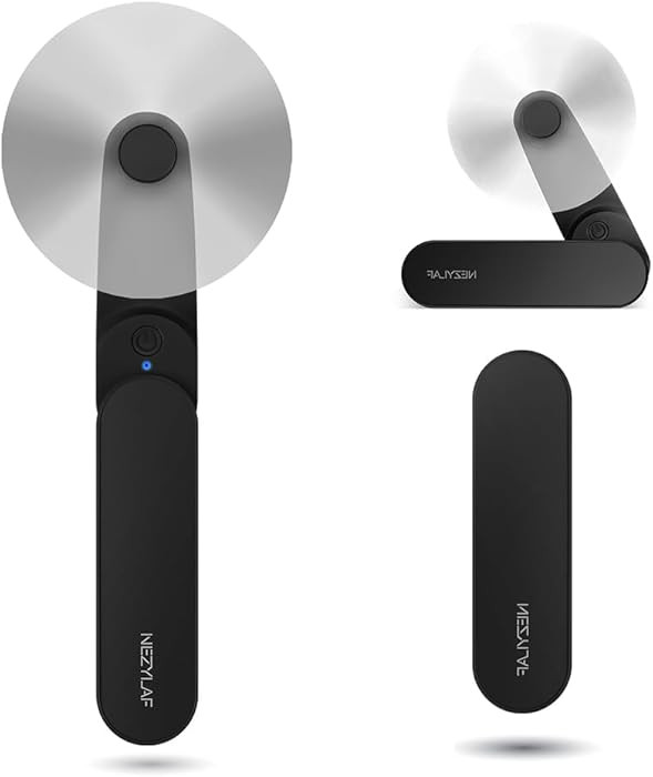 Nezylaf Portable mini handheld Fan, small Rechargeable Personal Fan for 9-15 Hours Runtime, Pocke... | Amazon (US)