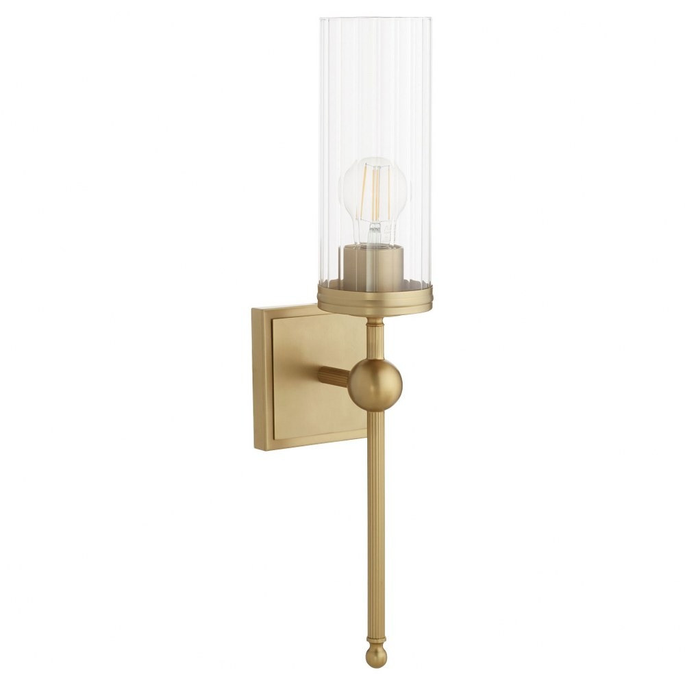 Quorum Lee Boulevard by Tamara Day 560-1-80 Wall Sconce Light - Aged Brass | Walmart (US)