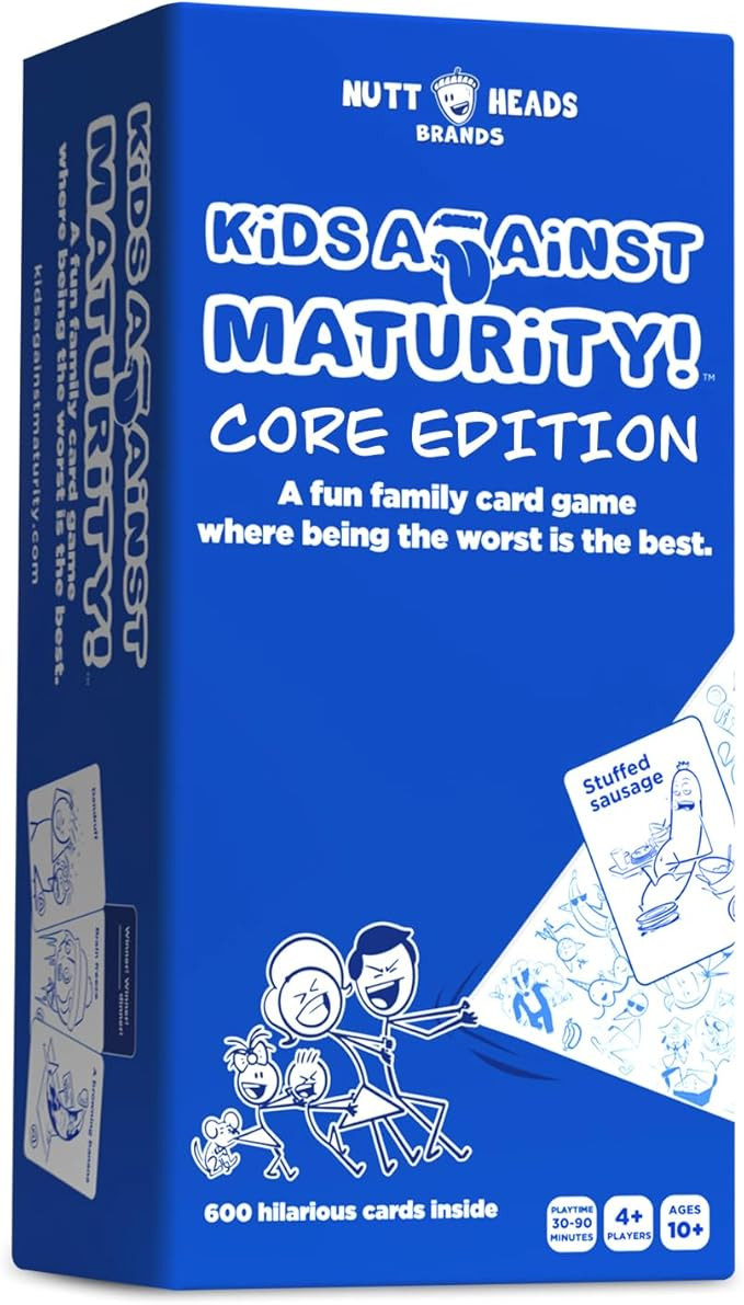 Kids Against Maturity: The Original Card Game for Kids and Families, Super Fun Hilarious for Fami... | Amazon (US)