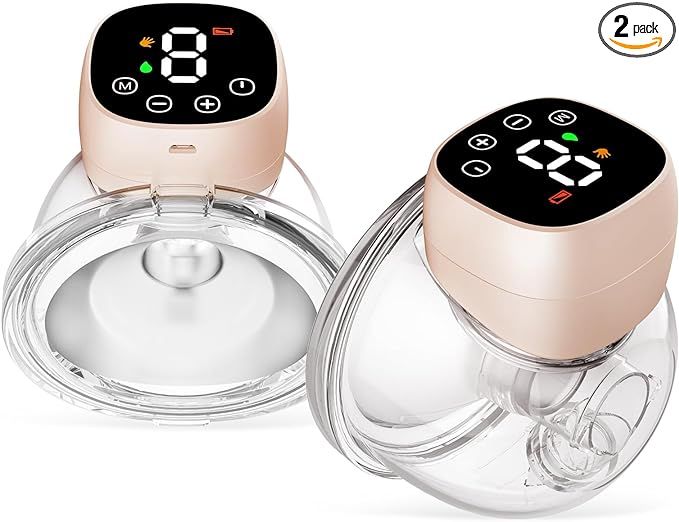 Hands Free Breast Pump, Wearable Breastfeeding Pump, Portable Electric Breast Pump Compatible wit... | Amazon (US)