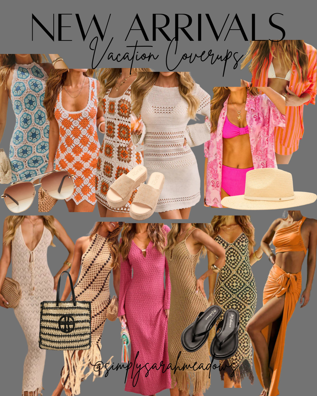 Vacation mode ON! These new crochet and knit coverups are everything for spring break and summer trips! Lightweight, breathable, and so flattering - perfect for throwing on over your favorite bikini and heading straight to lunch or the pool. I'm obsessed with the fun pops of color, the neutral staples, and all the chic details (hello fringe + open knit) Easy to pack, and easy to style, and such a vibe for any beach getaway! Shop all my favorite vacation-ready look in my LTK! Use code FEB35 for 35% off. #LTKSytle #LTKSwim #ResortWear #LTKTravel #VacationStyle #Beachwear #SpringBreakStyle #SummerWardrobe #PoolsideStyle #CrochetDress #CoverupStyle #BeachVacation #ResortReady #MomStyle 

 #LTKSeasonal #LTKOver40 #LTKSaleAlert