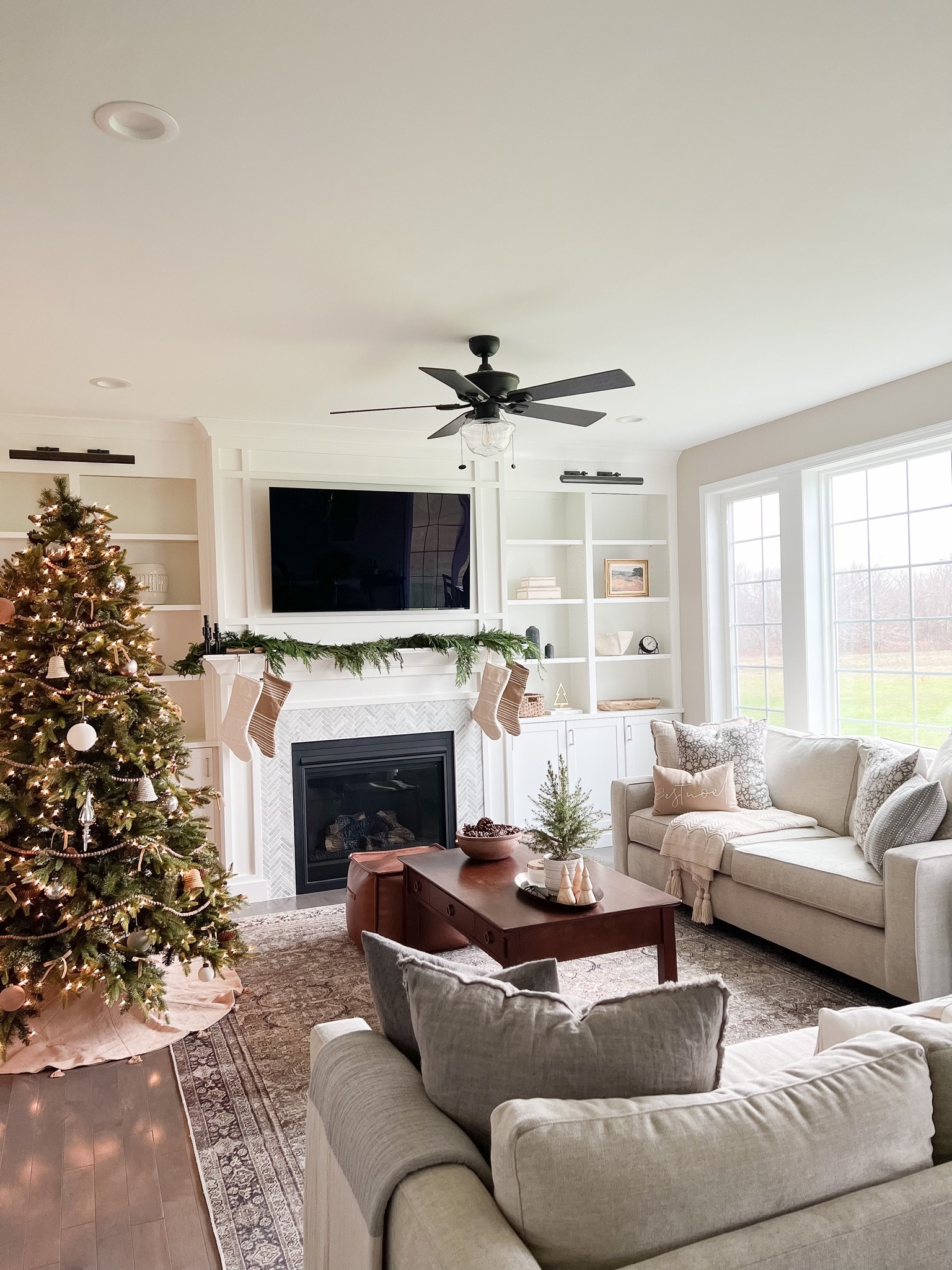 Make your holiday 2022 merry and bright with the perfect tree decor.

Transitional decor, tree decorations, tree ornaments, Christmas tree, Christmas tree skirt, Christmas stockings, threshold with Studio McGee, Loloi rugs, area rugs, pottery barn, pottery barn sofa, McGee and co, shelf decor, coffee table decor 

#LTKHoliday #LTKhome #LTKSeasonal