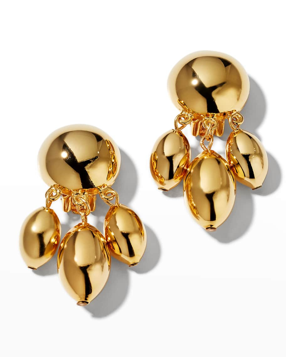 Ben-Amun Clip-On Dangle Earrings | Neiman Marcus