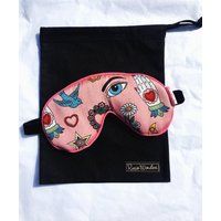 Sleep Mask / Luxury Eye Mask / Soft Velvet Sleep Mask / Mothers Day Gift / Mexican Milagros Sleep Ma | Etsy (US)