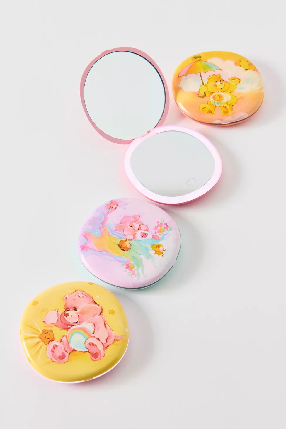 Impressions Vanity Co. Care Bears LED Compact Pocket Mirror | Urban Outfitters (US and RoW)