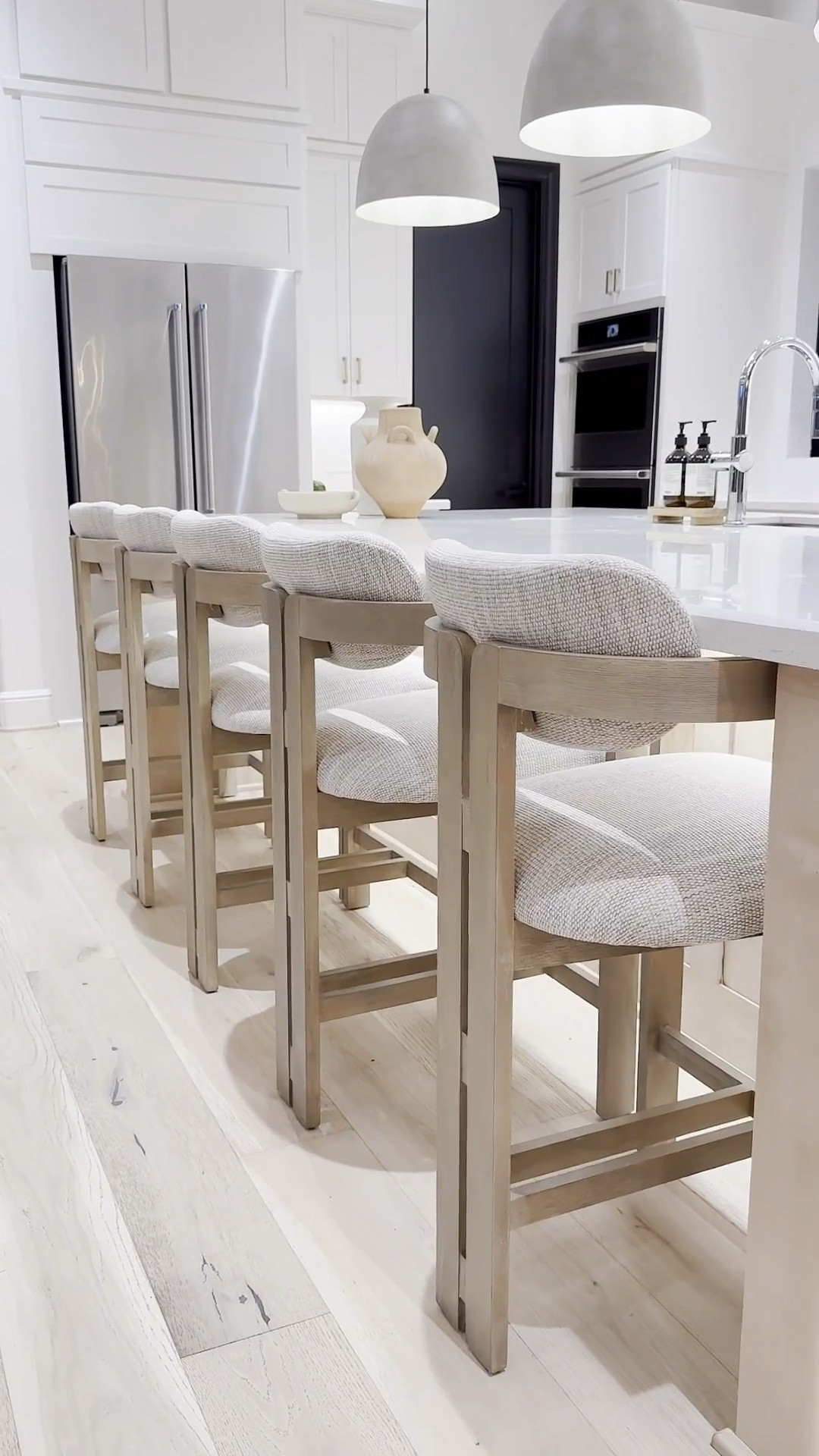 Ok before we discuss this gorgeous find I need to emphasize: This stool ALWAYS sells out! 😖  It’s back in stock so get it now! 🥰

This beauty looks just like the $1,100 version from Arhaus, & I grabbed mine for only $230 🤯…a steal! The shape is nearly identical, and I love that it blends seamlessly into my space.

It comes in 3 gorgeous colors…. I went with the natural beige, and I’m obsessed. 😍 Love the clean lines and subtle curves while adding the perfect neutral touch.

I’ve been on the hunt for the perfect neutral counter stool for YEARS & I’m happy to share this unbeatable deal with you 🫶🏽🥰🫶🏽

….so if you’ve been looking for a neutral counter stool that suits your Organic Modern vibe, this is it! 😊#LTKStyleTip 

#LTKHome #LTKSaleAlert