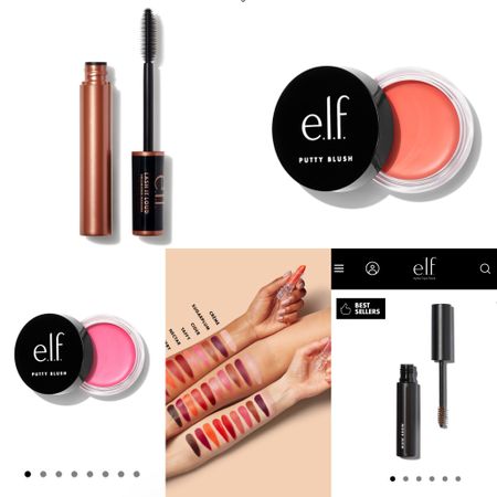 what’s in my cart from e.l.f. during the ltk spring sale! i’m already a huge fan of their wow brow eyebrow gel and putty blush, and i’m excited to try their mascara and srsly satin lipstick! (if you’ve been following my skin allergy journey on instagram, these are all safe!)

#LTKSpringSale #LTKfindsunder50 #LTKbeauty