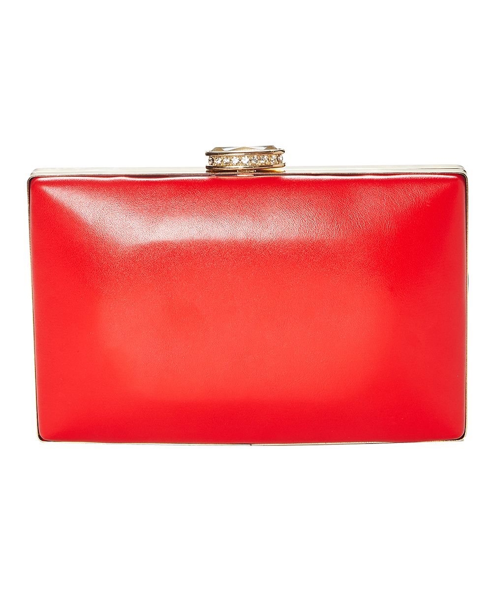 Orchid Love Women's Clutches RED - Red Clutch | Zulily