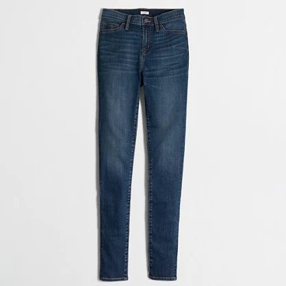 Factory Miller wash high-rise skinny jean with 29" inseam | J.Crew Factory