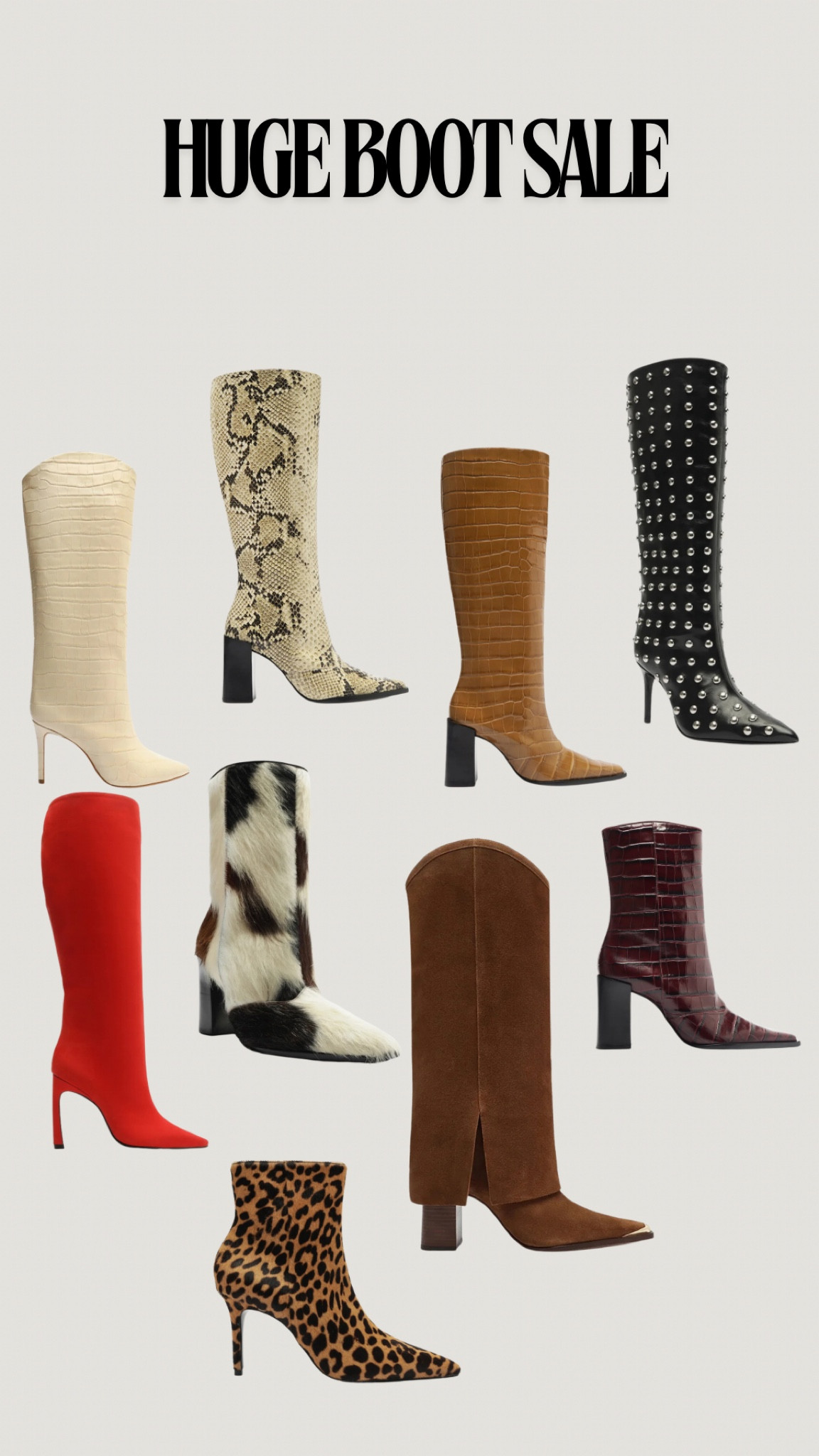 This boot sale is TOO good!!!! These prices are amazing 

#LTKSaleAlert