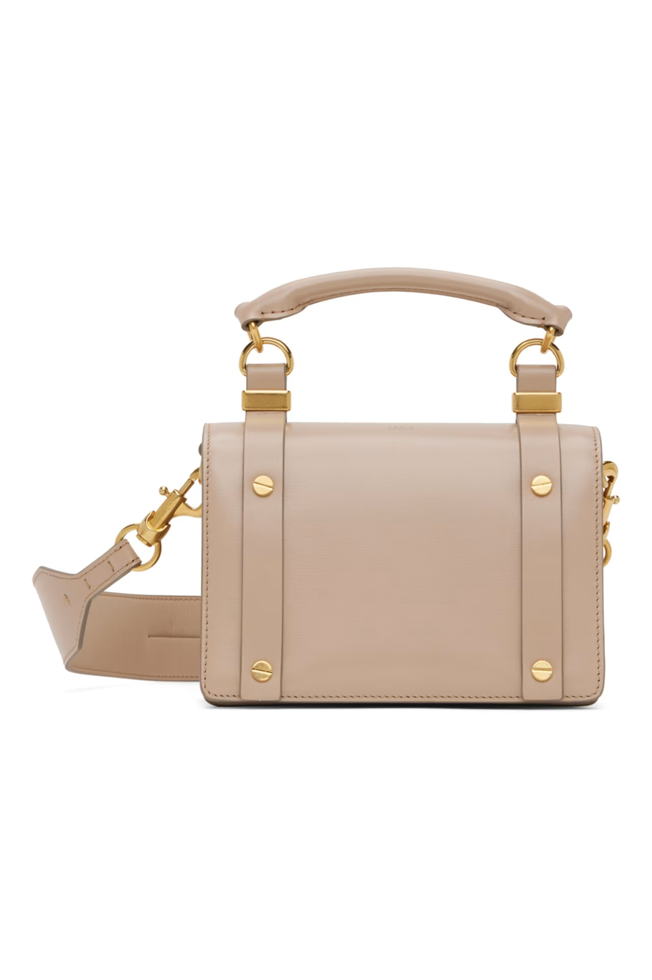 Beige Small Ora Shoulder Bag | SSENSE