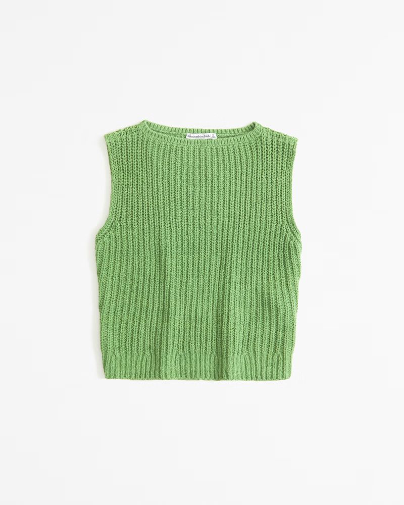 Ribbed Sweater Tank | Abercrombie & Fitch (US)