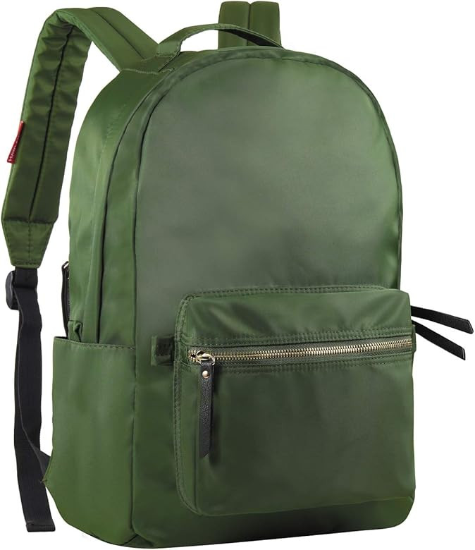 Women's Backpack School Bag Nylon Daypack Lightweight and Waterproof Fits 14 Inch Laptop | Amazon (US)