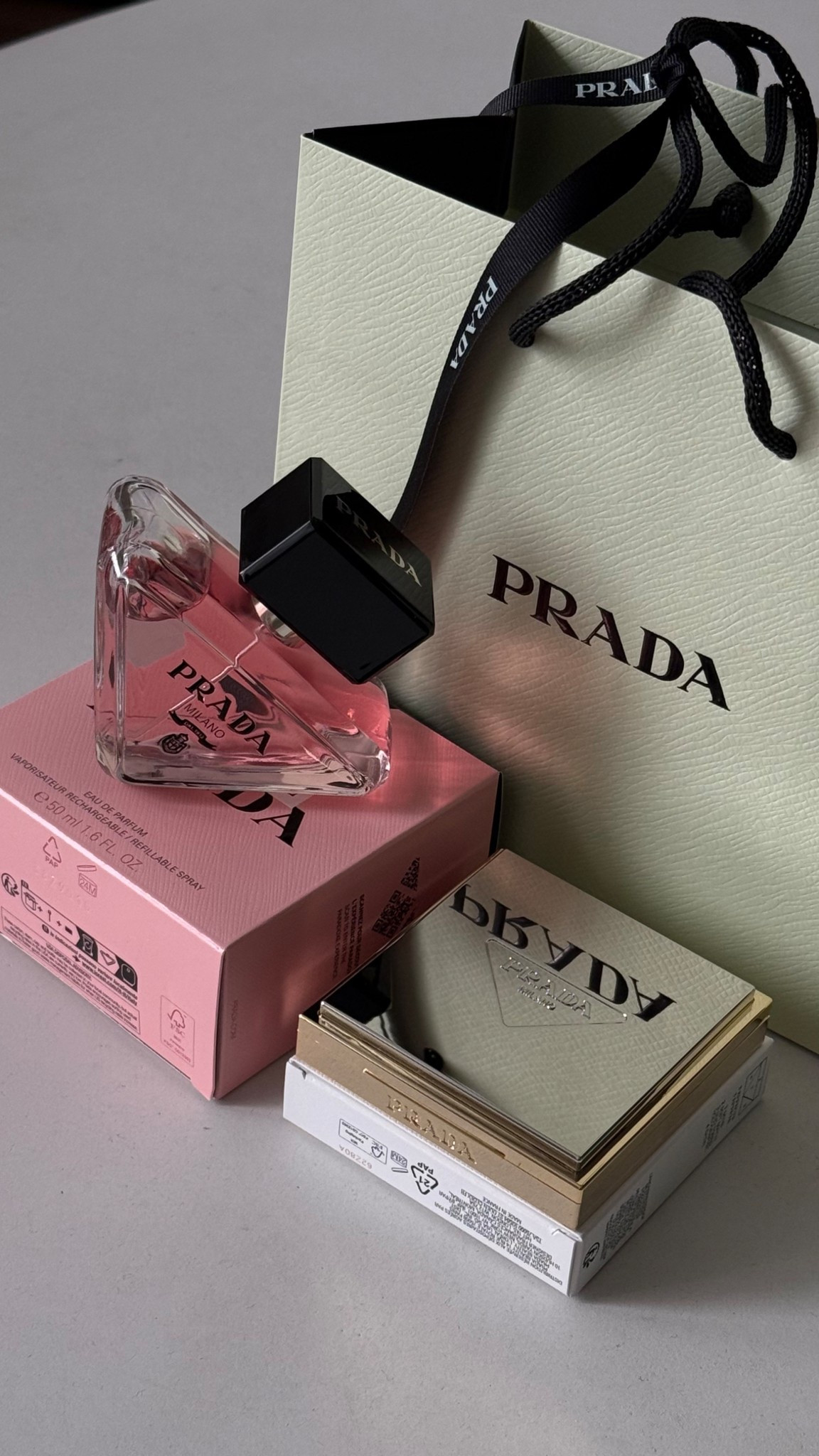 Prada Beauty

Soft pink notes, sharp Prada edges.
A little beauty moment, wrapped in luxury.

prada beauty, prada perfume, luxury beauty, designer fragrance, beauty flatlay, makeup aesthetic, perfume aesthetic, luxury lifestyle, beauty collection, fashion beauty

#LTKluxury #LTKuk #LTKbeauty