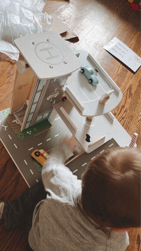 Cutest car garage 

#LTKkids #LTKbaby #LTKGiftGuide