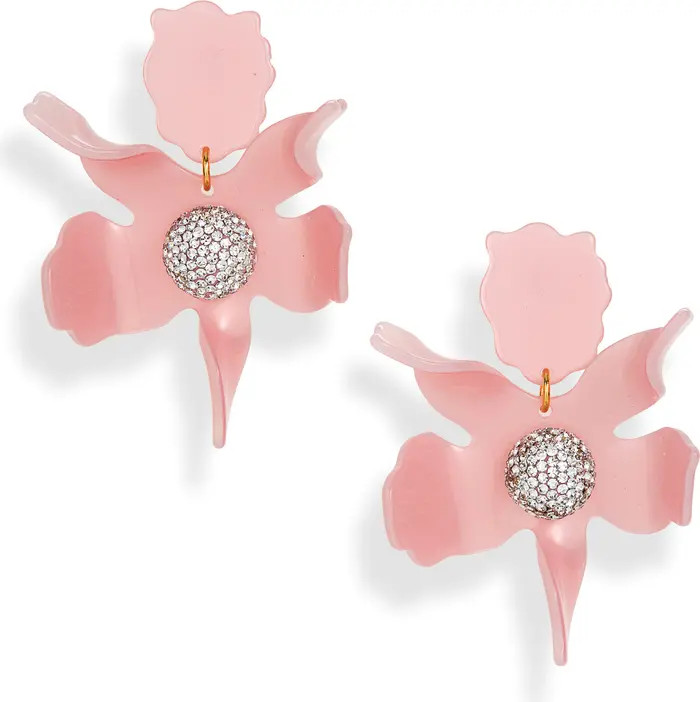 Lele Sadoughi Crystal Lily Drop Earrings | Nordstrom | Nordstrom