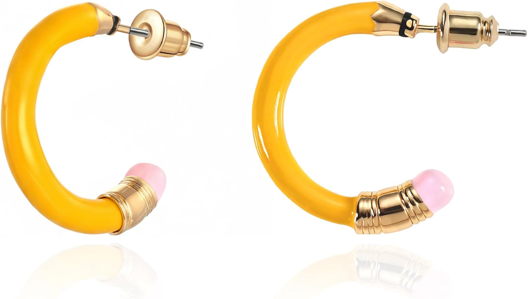 Easter Basket Stuffers Gift Cute Teacher Earrings for Women Chunky Statement Earrings Teacher Appreciation Gifts | Amazon (US)