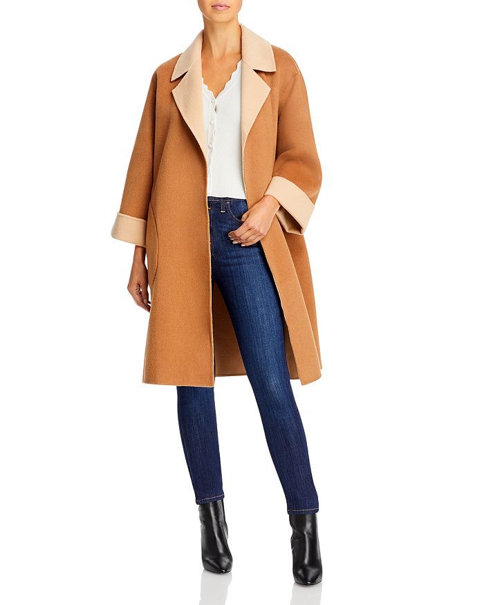 Tomiko Reversible Belted Wool Blend Coat | Bloomingdale's (US)