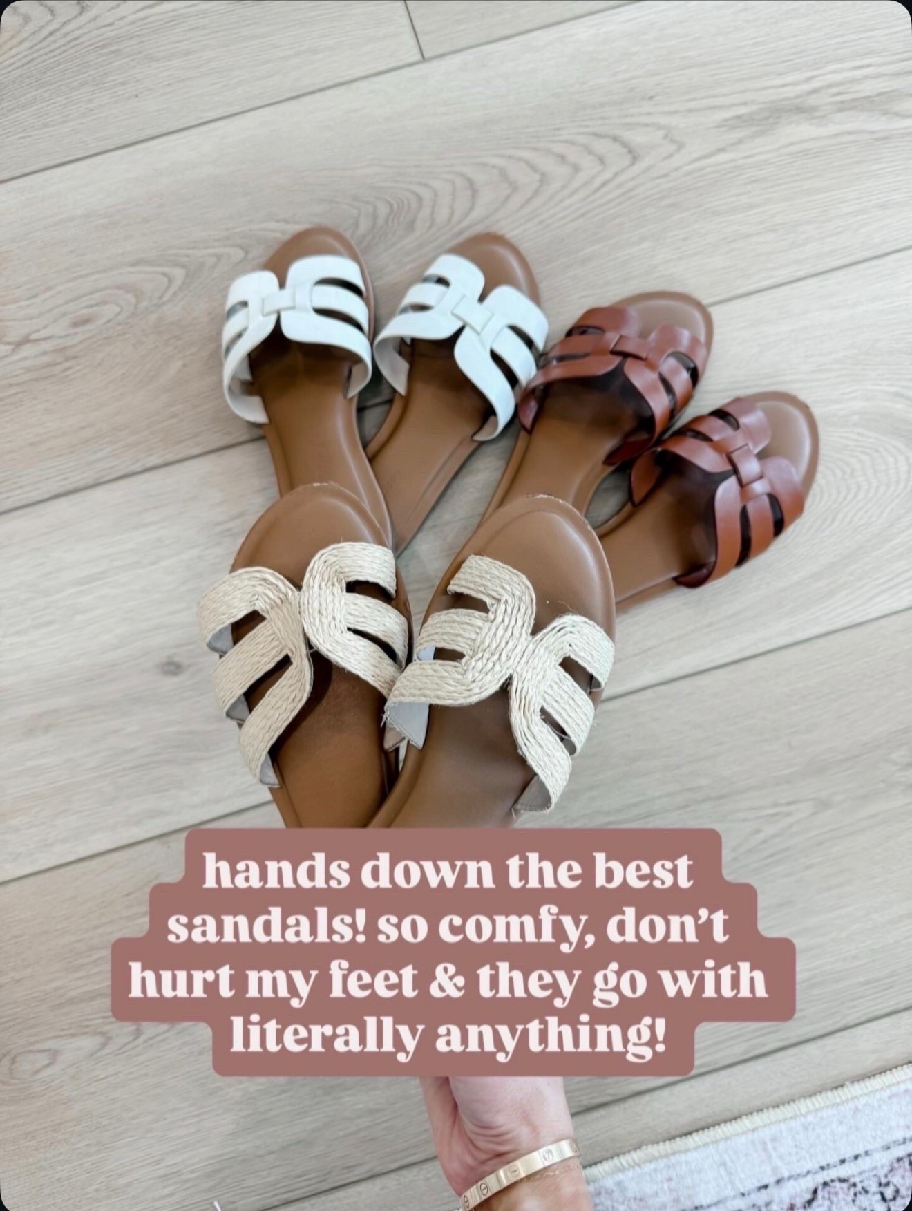 These sandals have been a spring and summer staple for me for years now! They truly go with any outfit and are incredibly comfortable to walk in! I think I own every color they make!

#LTKspring #LTKspringtrends #LTKootd
