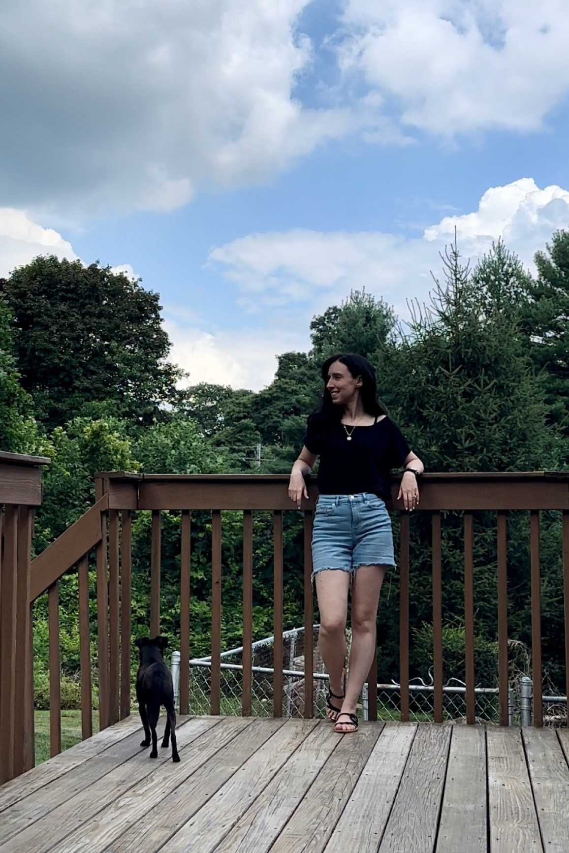 Black tee size XS
Jean shorts size 00
Black sandals size 6.5’


Summer outfit, weekend outfit, casual outfit, lounge outfit, millennial outfit, minimalist outfit 

#LTKFindsUnder100 #LTKSeasonal #LTKStyleTip