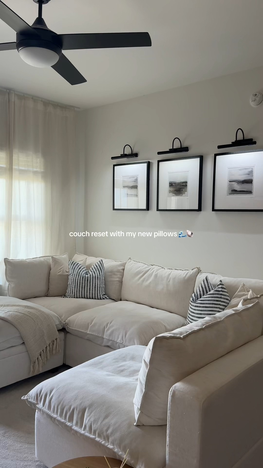 The cutest Pillows!!!  🌊🤍 by Linens & Hutch

#LTKHome #LTKSeasonal