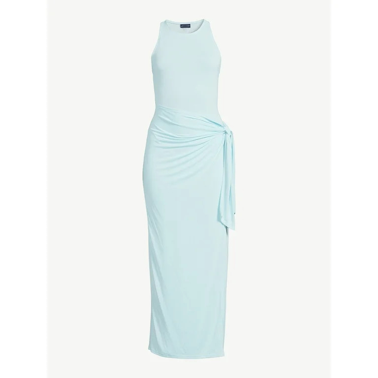 Scoop Women's Maxi Wrap Dress - Walmart.com | Walmart (US)