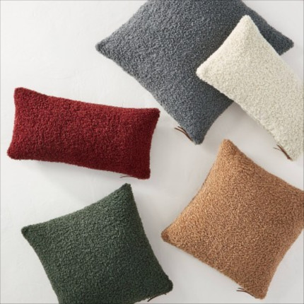 Click for more info about Boucle Throw Pillow with Exposed Zipper – Threshold™ designed with Studio McGee