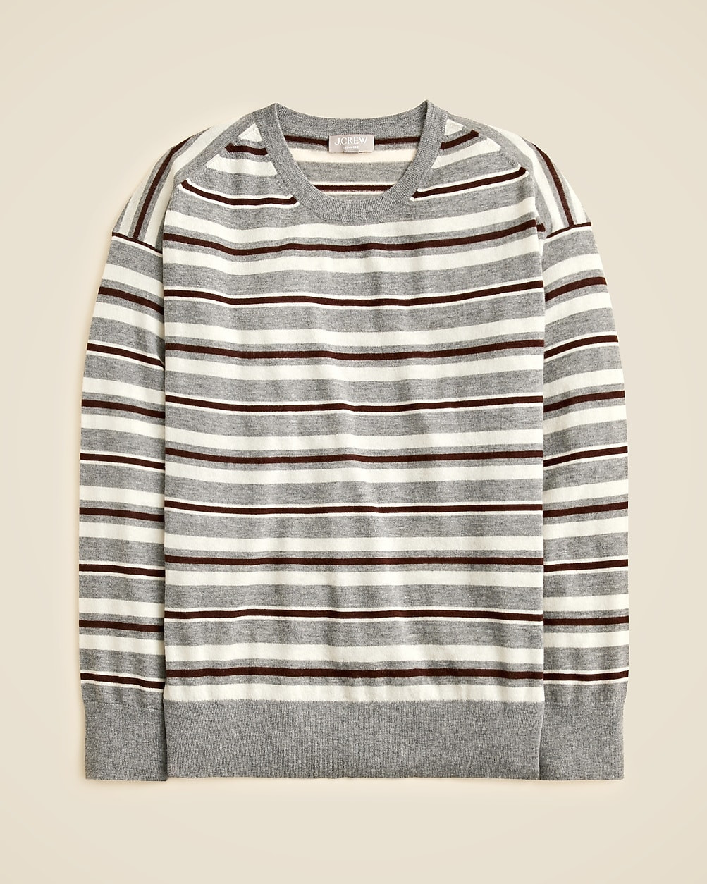 Featherweight cashmere relaxed crewneck sweater | J. Crew US