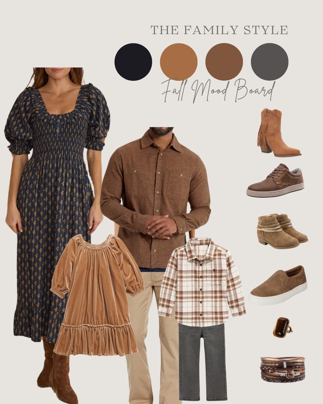 Love the mix of florals and plaid plus the texture of velvet and flannel. So much detail and dimension in this family photo look 🍂

#LTKSeasonal #LTKStyleTip #LTKFamily