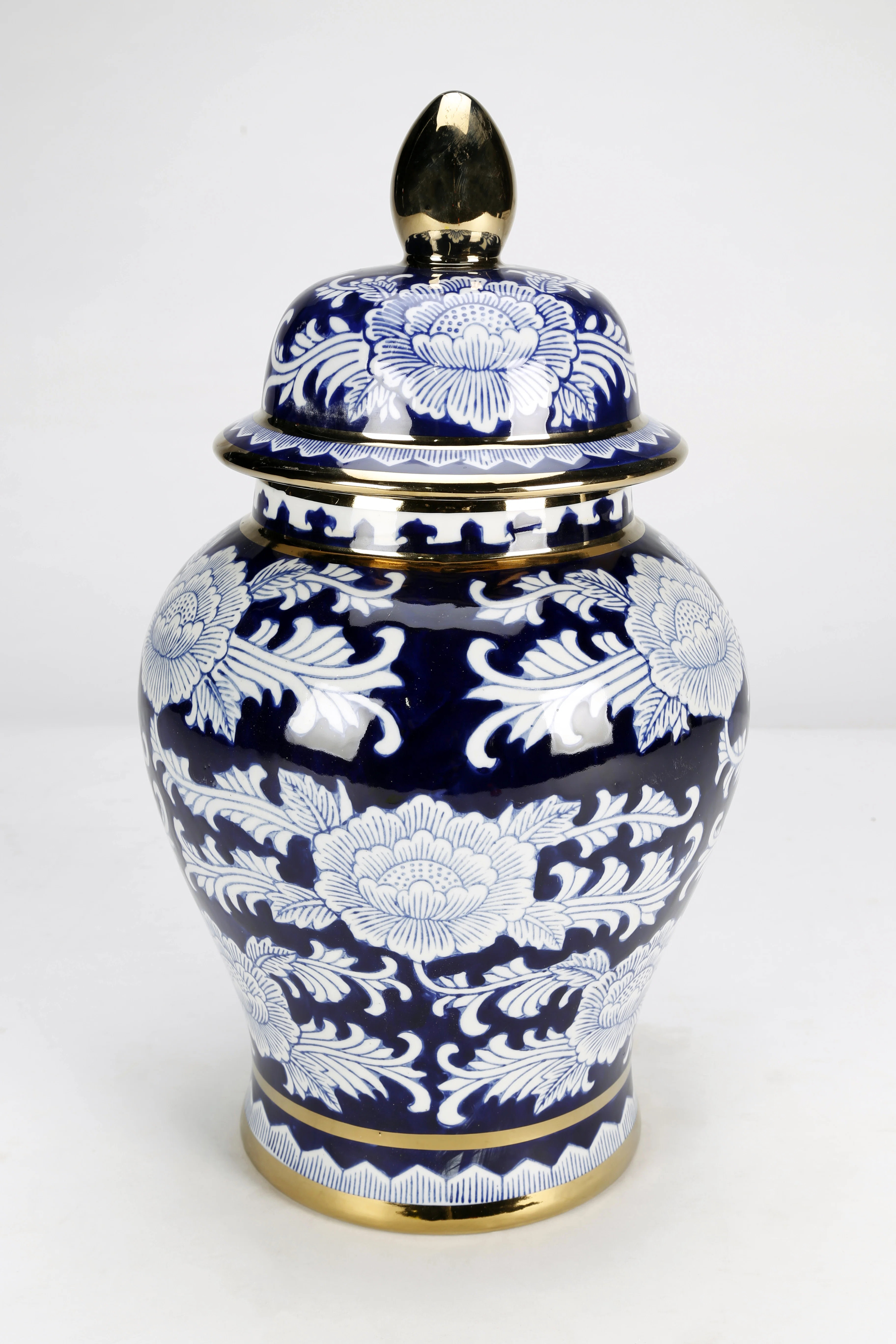 Fehime Jar, Blue/White | Wayfair North America