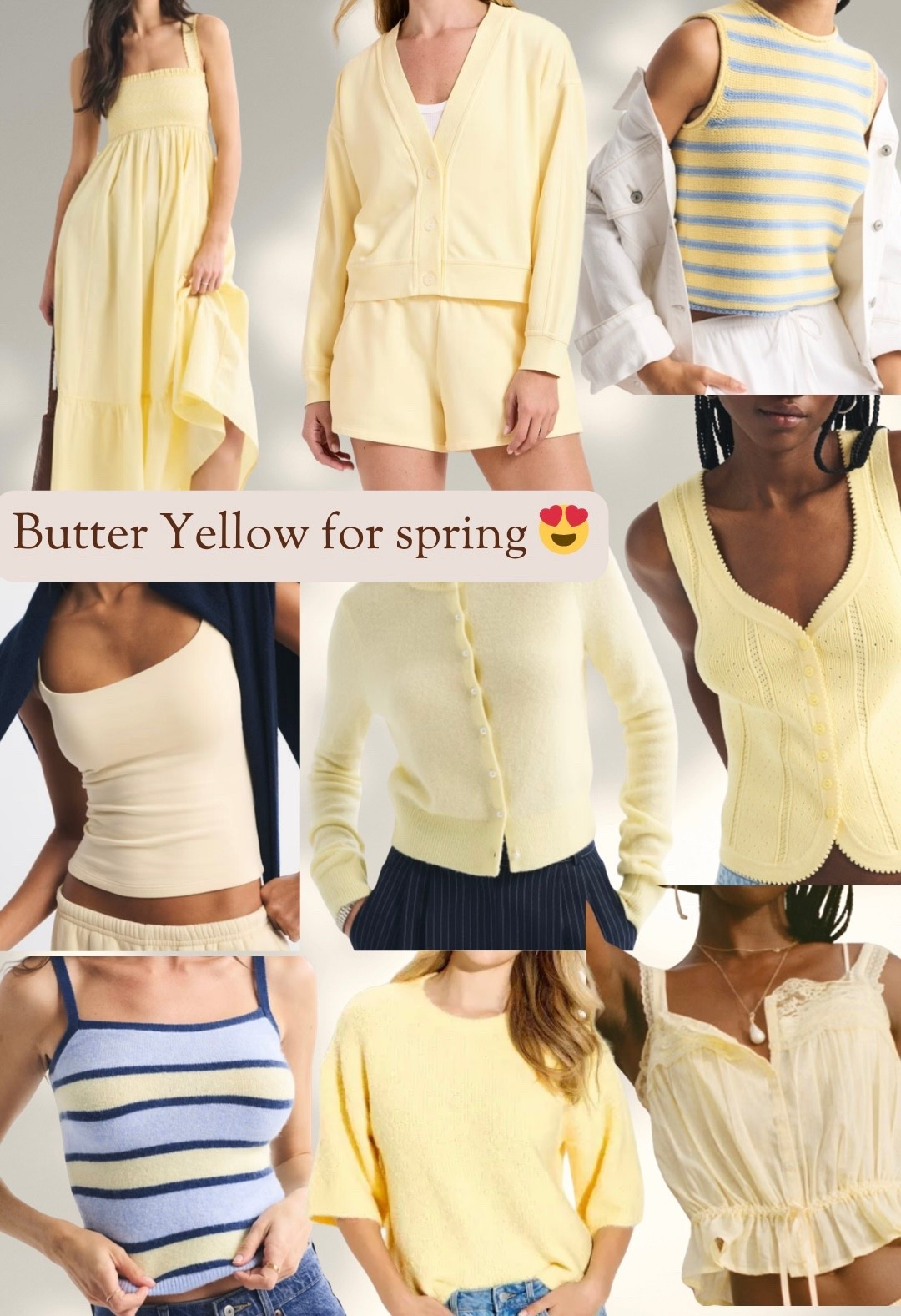 Butter yellow for spring! 

#LTKSaleAlert #LTKSeasonal #LTKmomlife