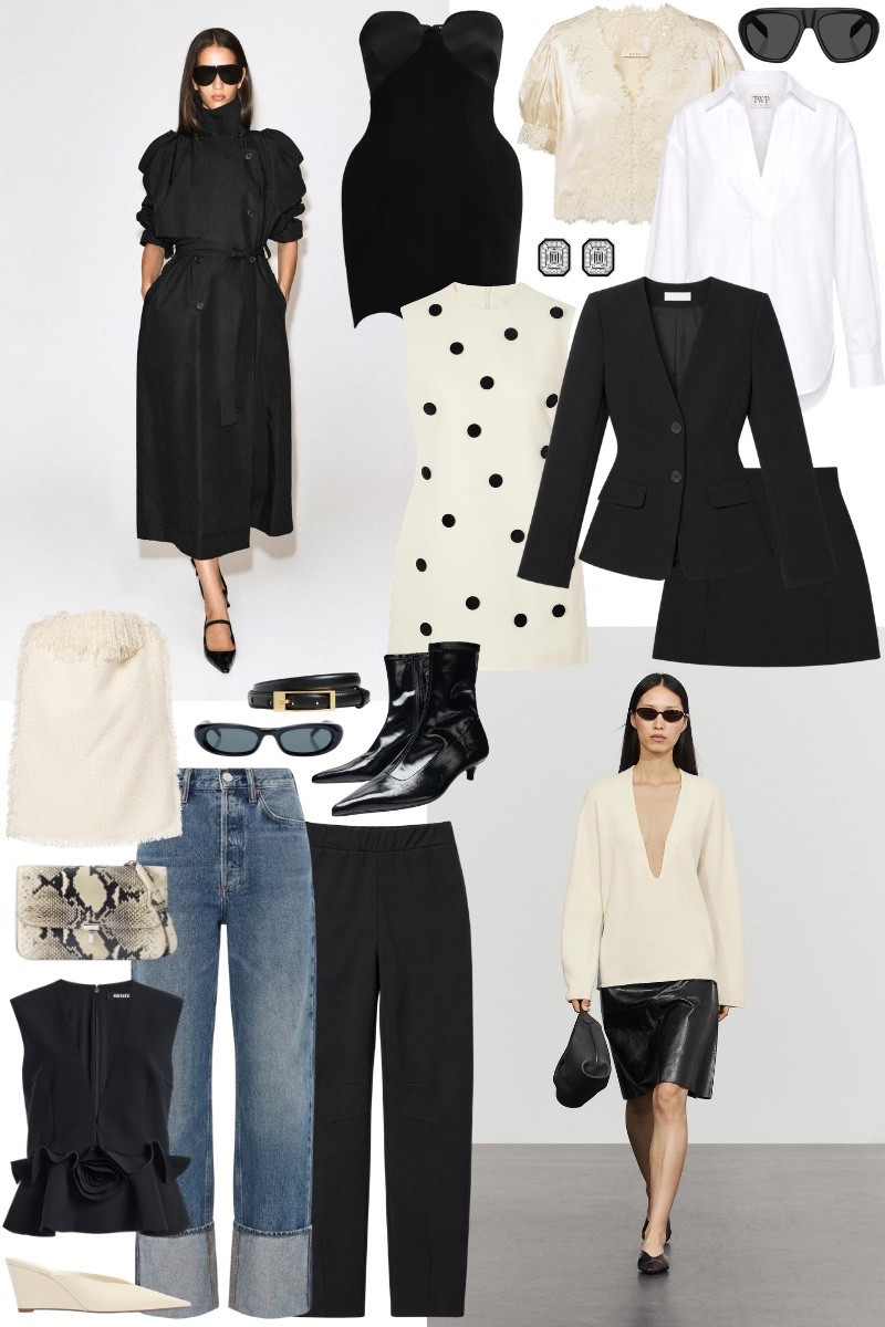 Statement staples and chic fall neutrals 🖤