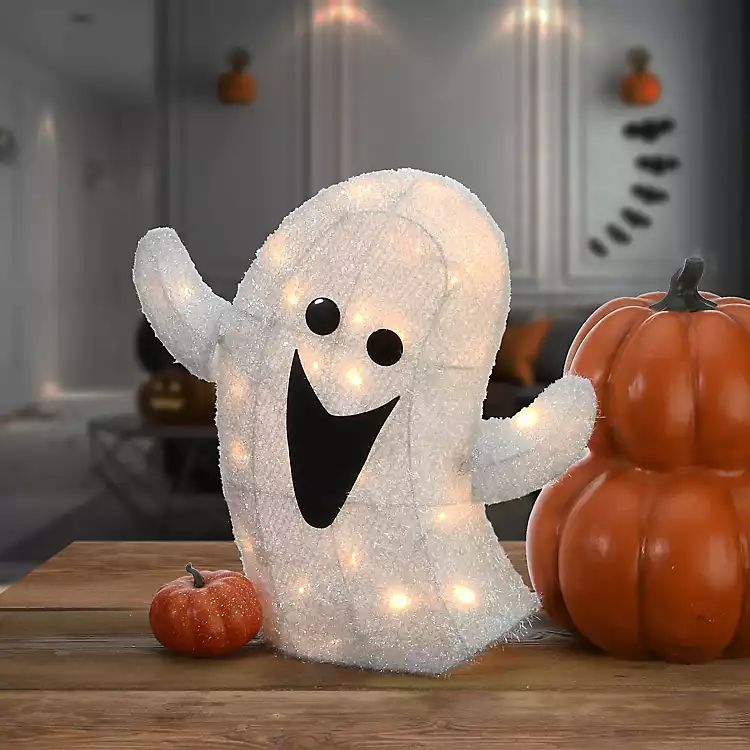 Pre-Lit Friendly Ghost Halloween Decoration | Kirkland's Home