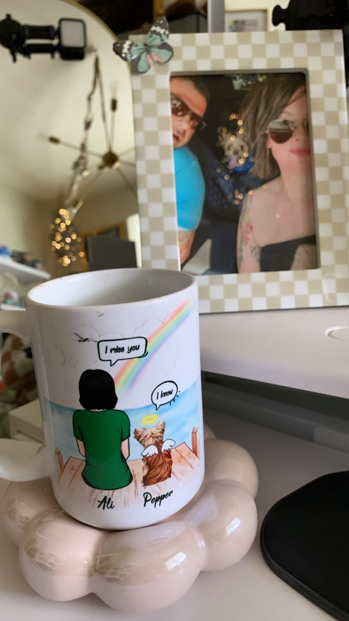 Home office
Ergo desk
Furbaby
Custom mug
Wardrobe room
Twinkling lights
#LTKhome
#LTKfamily
