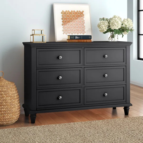 Rae 6-Drawer 54" W Double Dresser | Wayfair Professional
