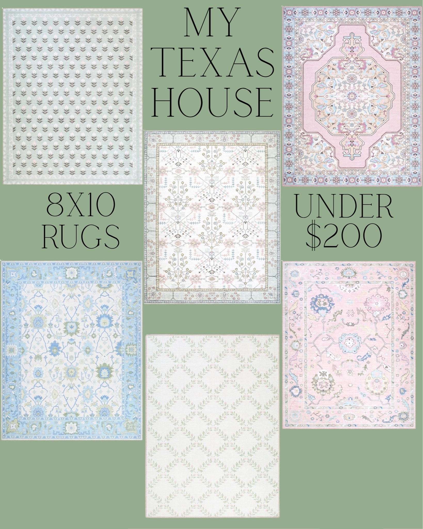 New My Texas House rugs at Walmart! Under $200 for the 8x10!

#LTKHome #LTKmomlife #LTKSeasonal
