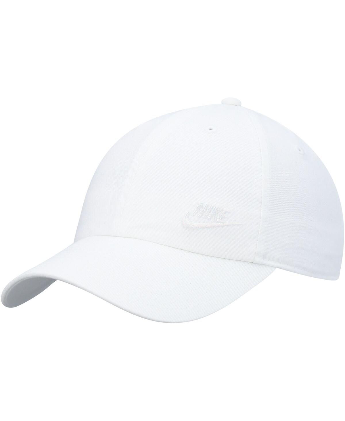 Women's White Heritage86 Futura Classic Swoosh Adjustable Hat | Macys (US)