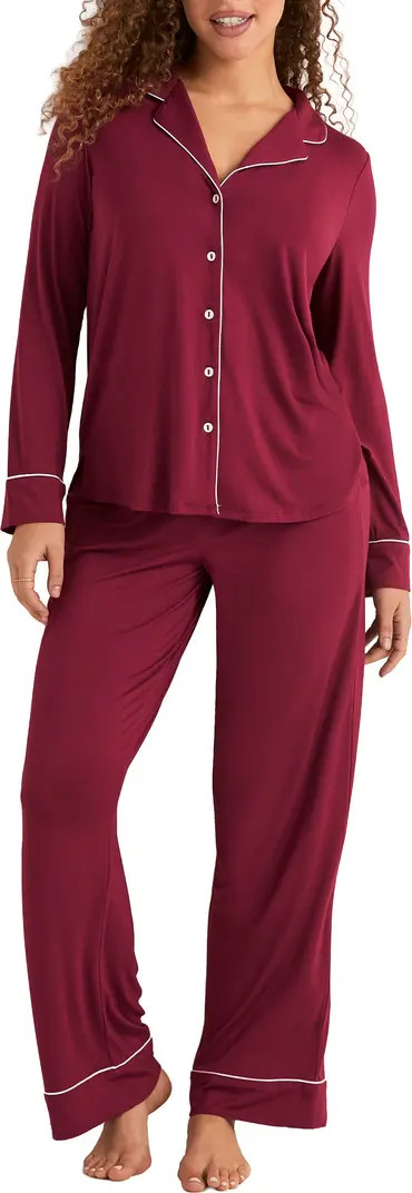 Matilda Long Sleeve Top & Pants Pajama Set | Nordstrom