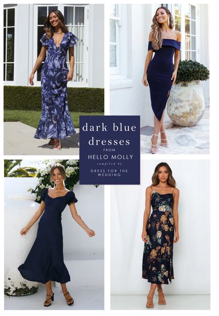 New wedding guest dresses, navy blue dress, classic dress, midi dress, Hello Molly, blue dress under 100, wedding guest spring , wedding guest semi formal, cocktail dress, wedding guest evening, wedding guest summer, affordable wedding guest dress. Follow Dress for the Wedding on LiketoKnow.it for more wedding guest dresses, bridesmaid dresses, wedding dresses, and mother of the bride dresses. 

#LTKSeasonal #LTKwedding #LTKparties
