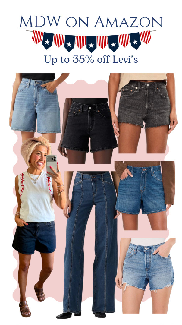 This Memorial Day score amazing deals on these iconic Levi's! Perfect for every summer occasion. Tank: Small // Shorts: 28 // Sandals: TTS 

 #LTKootd #LTKSaleAlert