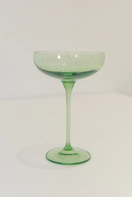 Estelle Colored Glass Champagne Coupe Set | Anthropologie (US)
