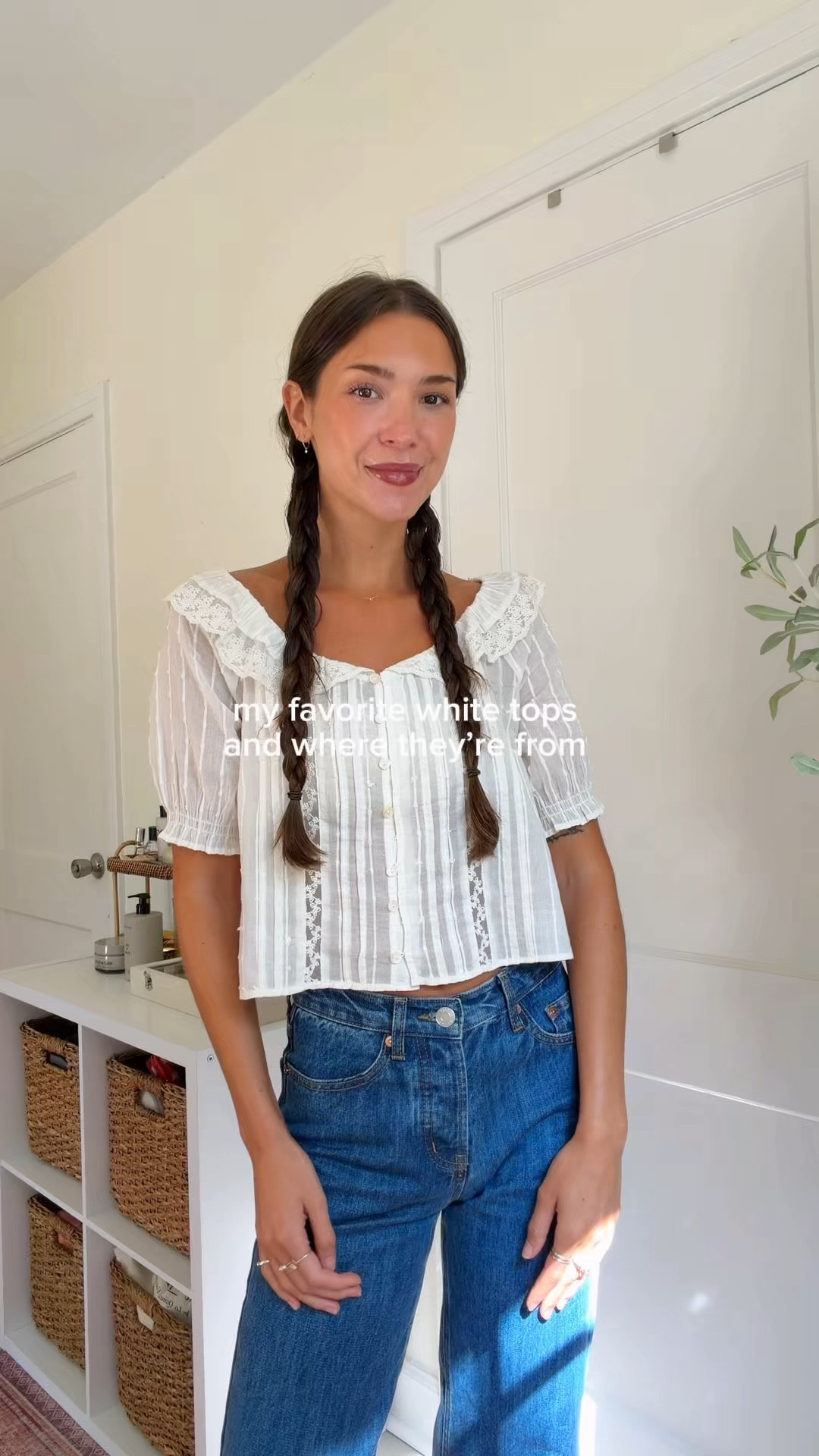 A cute white top will do it for me every time @americaneagle @freepeople @SEZANE @Target 

#LTKSeasonal #LTKootd