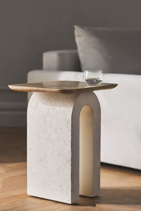 This modern end table feels elevated and could work in a variety of spaces. 

#LTKhome